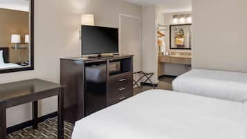 Desk, iron/ironing board, free WiFi, bed sheets