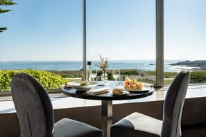 Breakfast, lunch, dinner served; French cuisine, sea views 