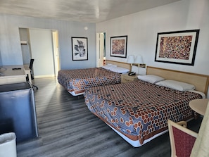 Standard Room, Multiple Beds, Non Smoking | In-room safe, free WiFi, bed sheets