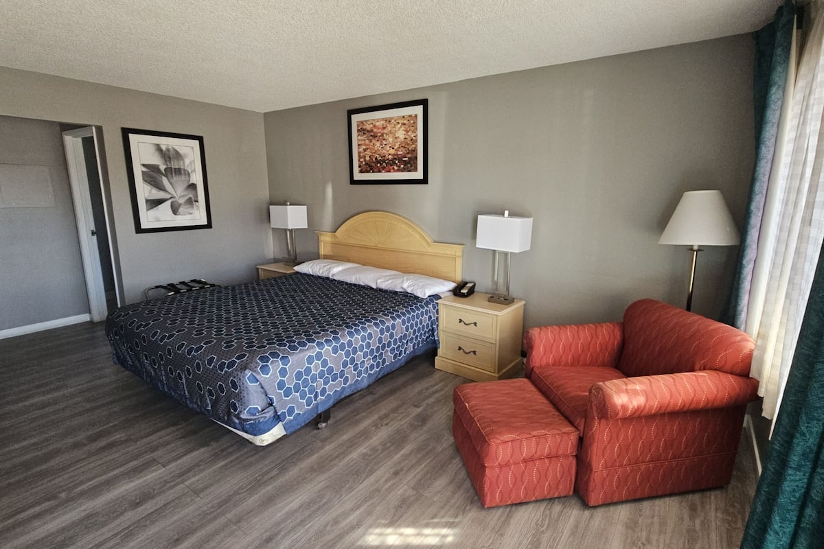 Standard Room, 1 King Bed, Non Smoking | Living area
