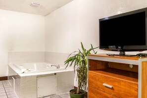 Blackout drapes, iron/ironing board, rollaway beds, free WiFi