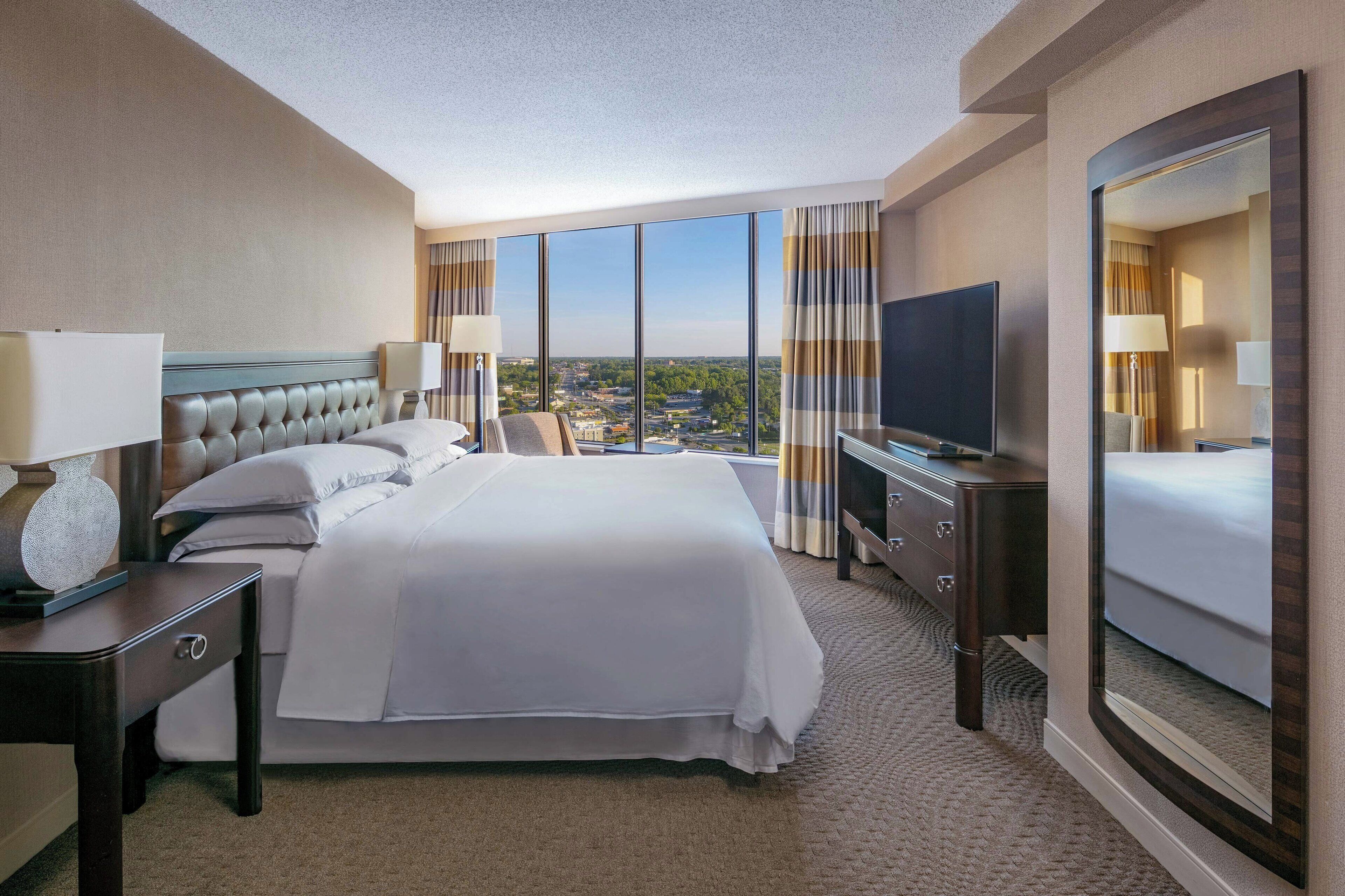 premium bedding, in-room safe, desk, iron/ironing board