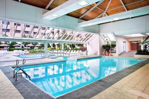 Indoor pool, outdoor pool