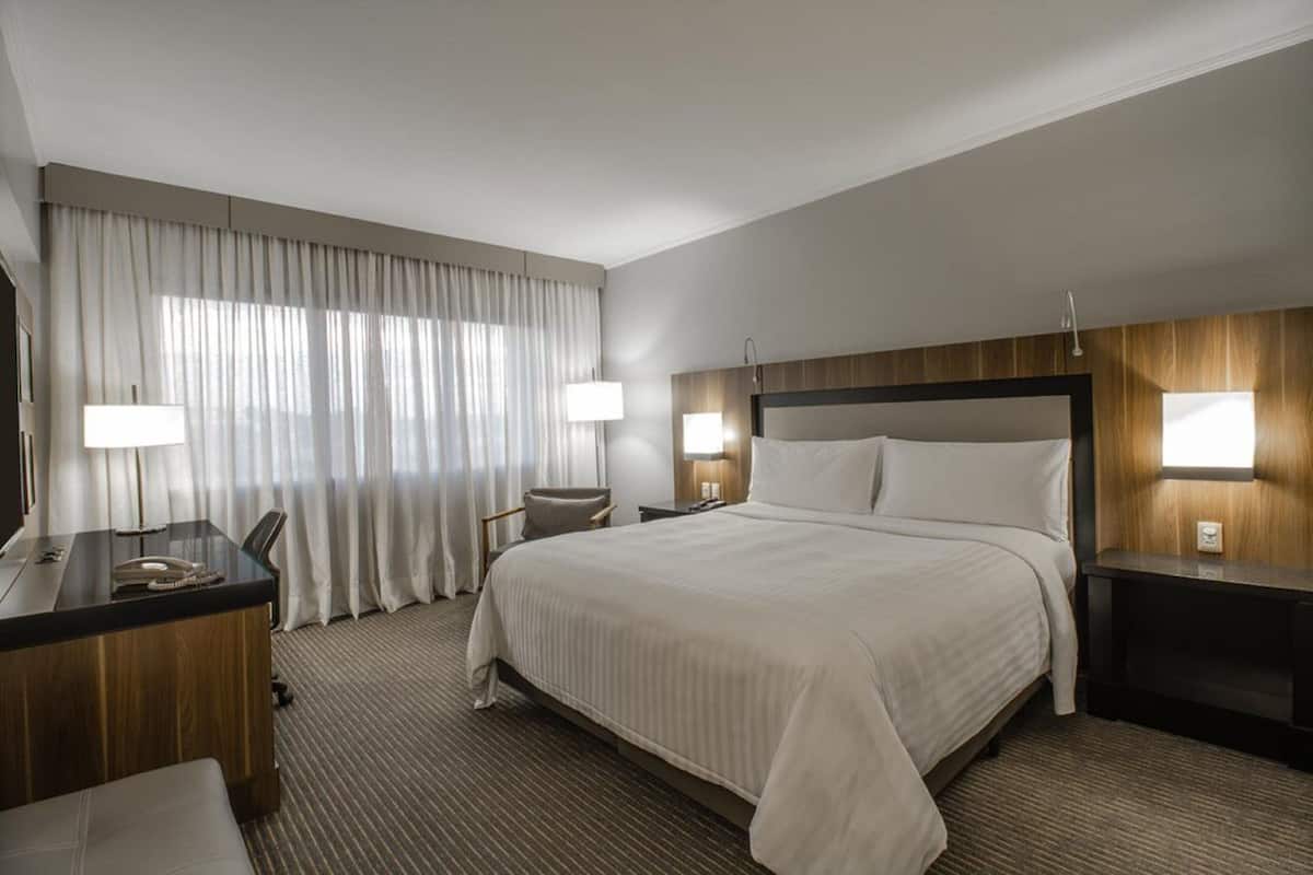 Executive Room, 1 King Bed | Premium bedding, minibar, in-room safe, desk
