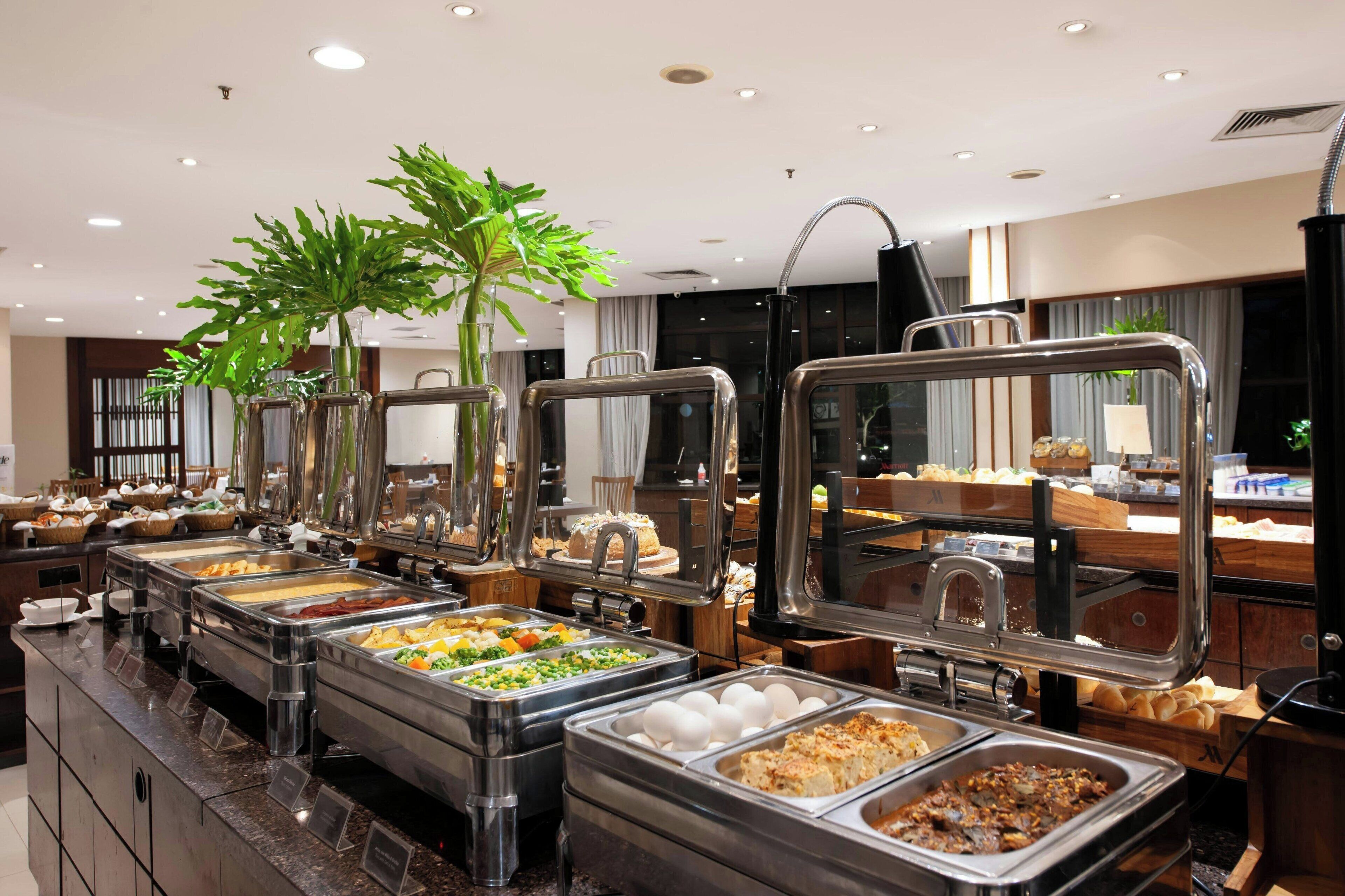 daily buffet breakfast (usd 25 per person)