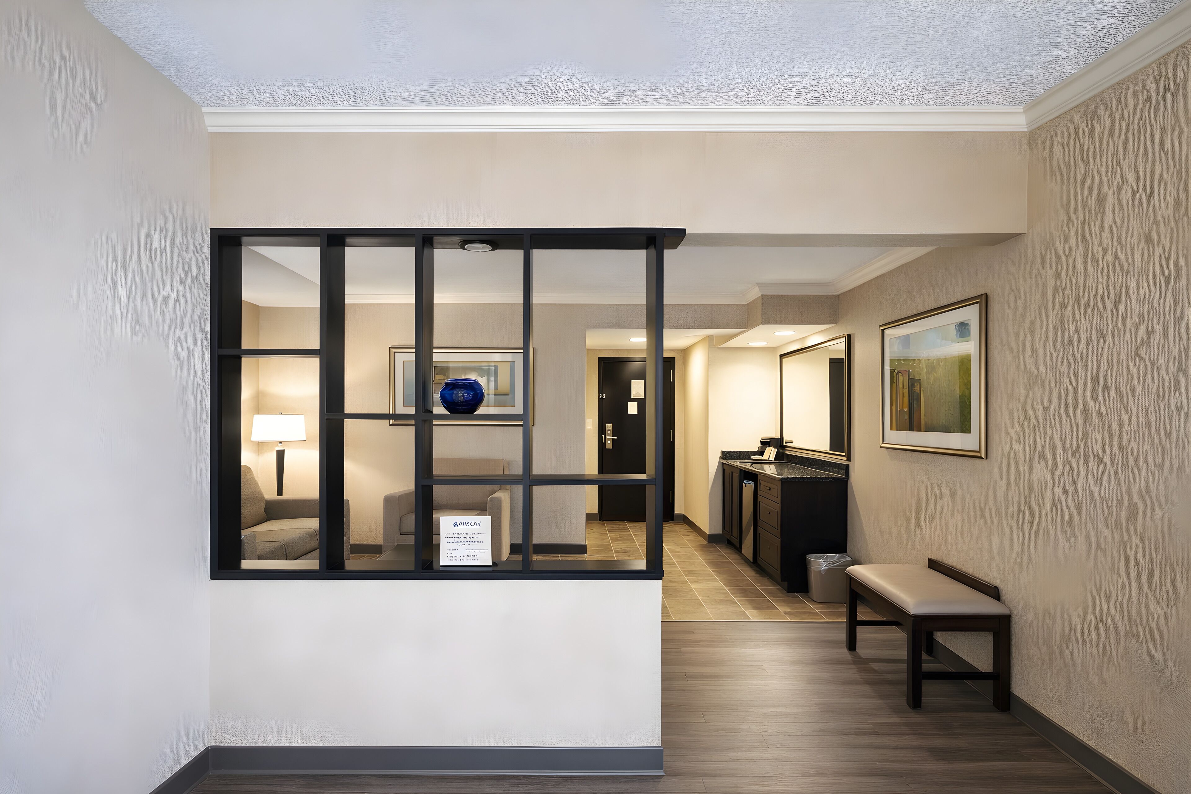 Suite, 1 King Bed, Non Smoking, Refrigerator & Microwave (with Sofabed) | Pillowtop beds, desk, laptop workspace, iron/ironing board