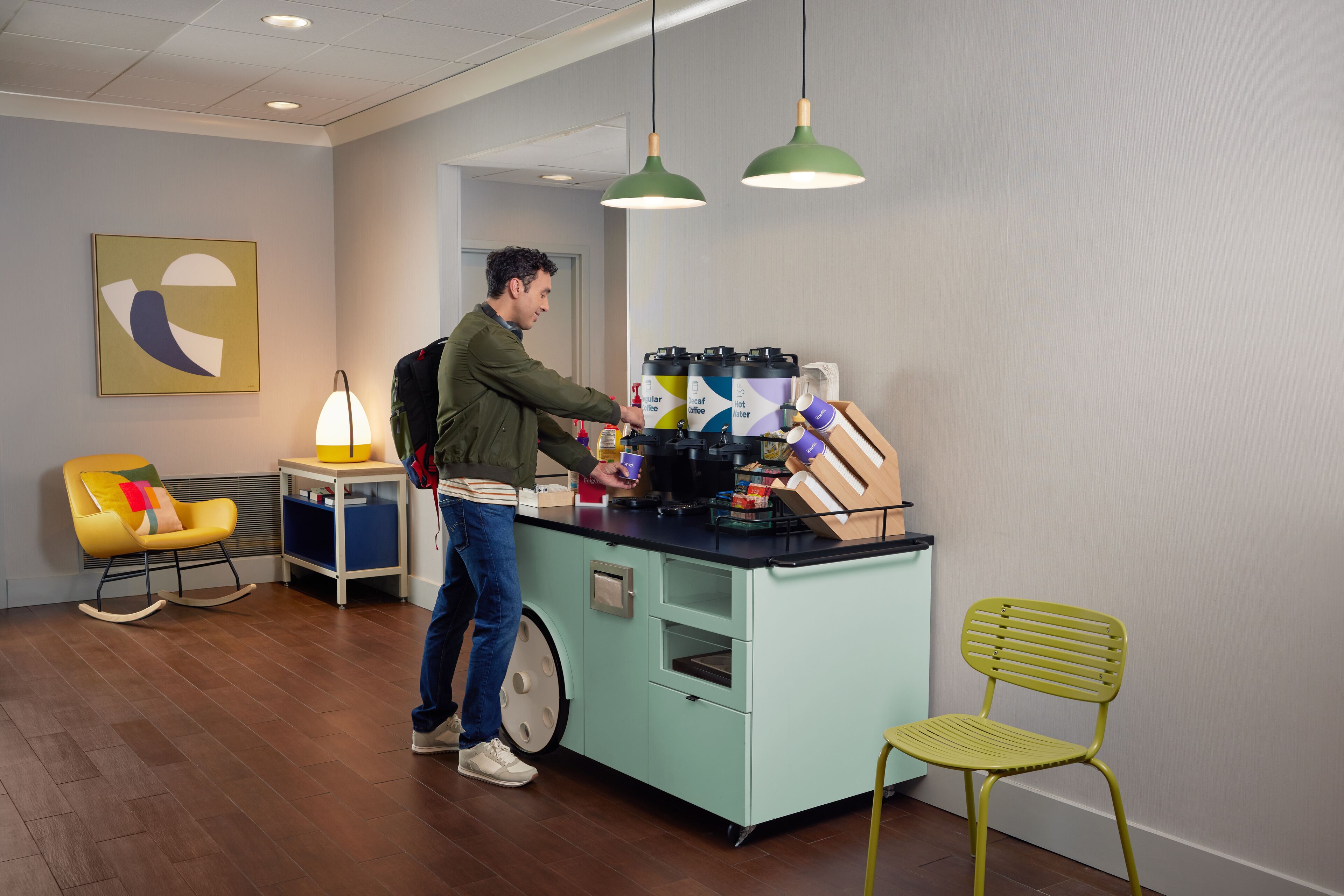 Service de café