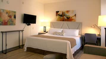 Deluxe Room, 1 King Bed, Accessible, Refrigerator & Microwave | In-room safe, desk, rollaway beds, free WiFi