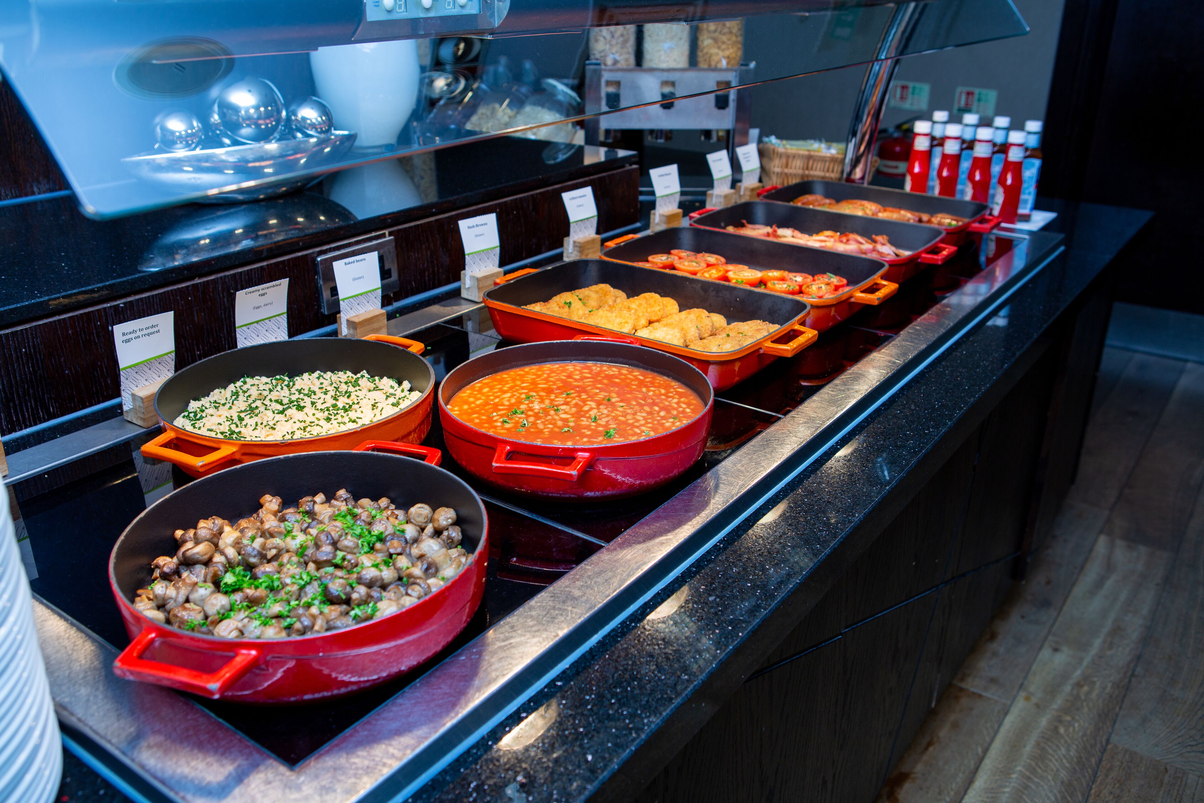 daily english breakfast (gbp 16.50 per person)