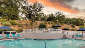 Seasonal outdoor pool