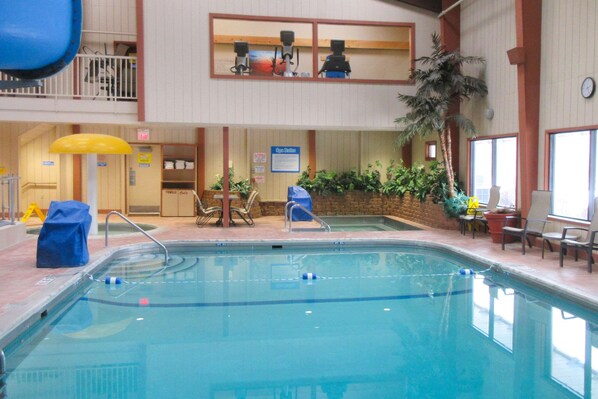 3 indoor pools