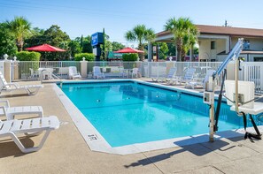 Seasonal outdoor pool