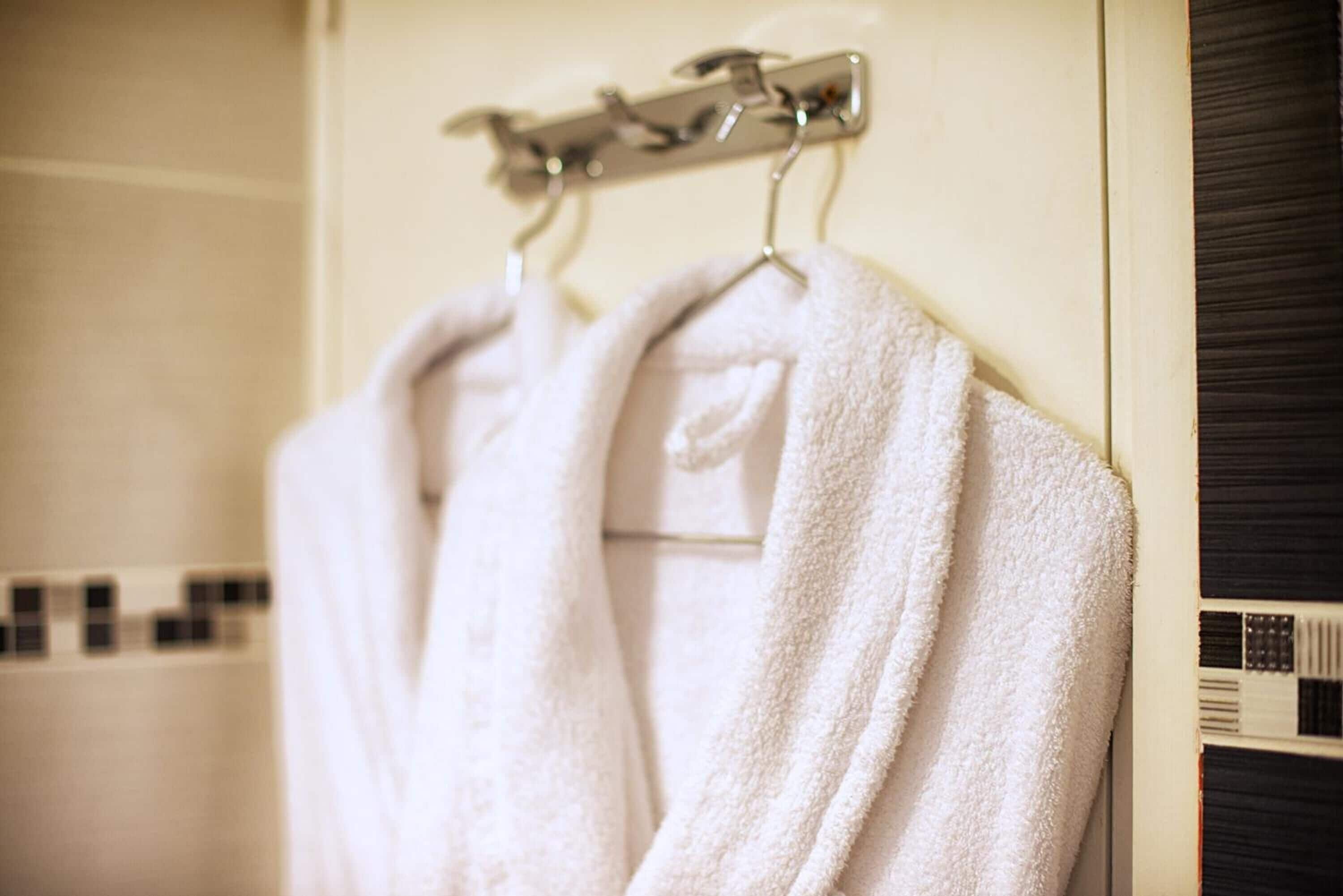 free toiletries, hair dryer, bathrobes, slippers