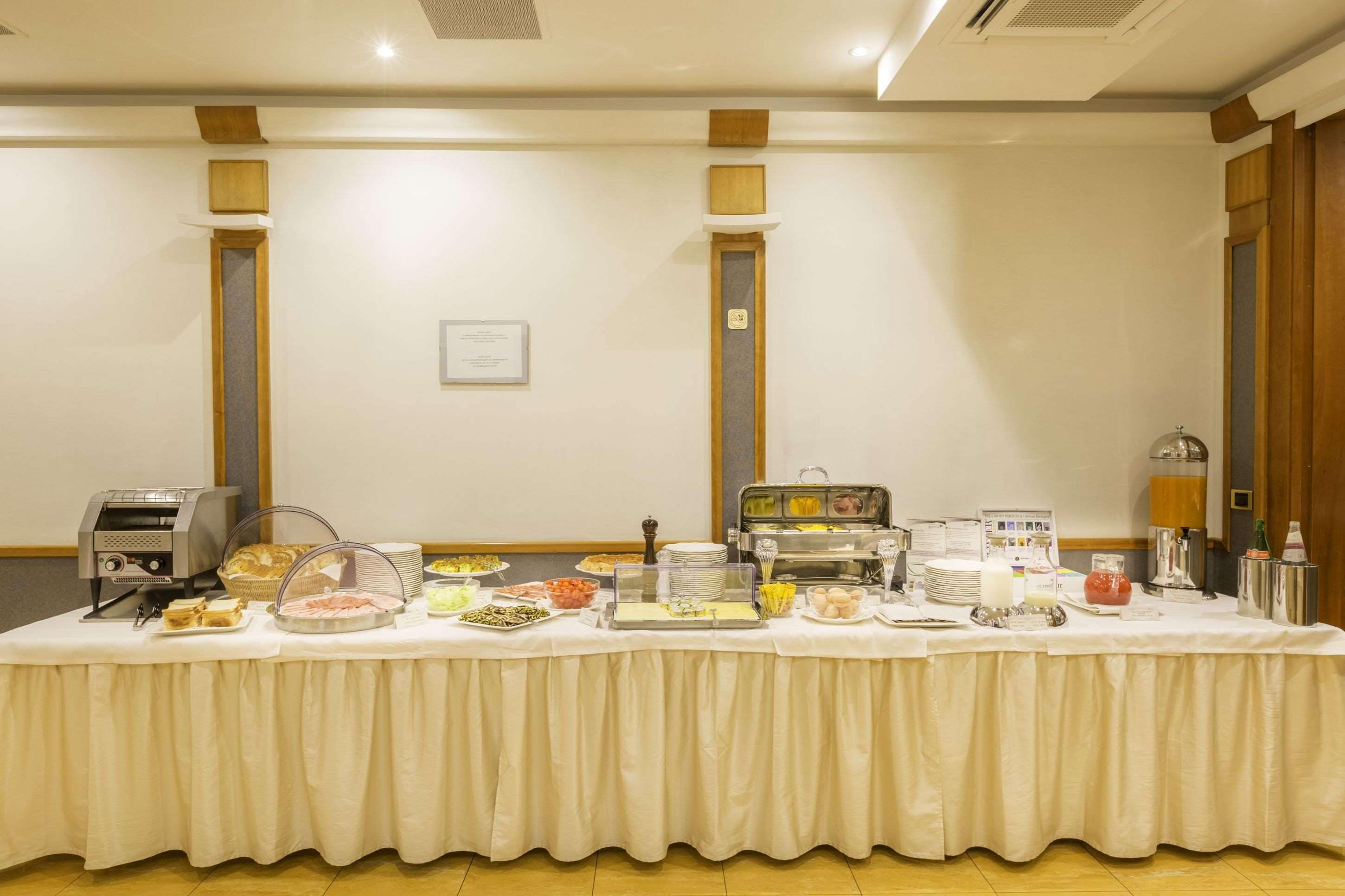 Daily buffet breakfast (EUR 15 per person)