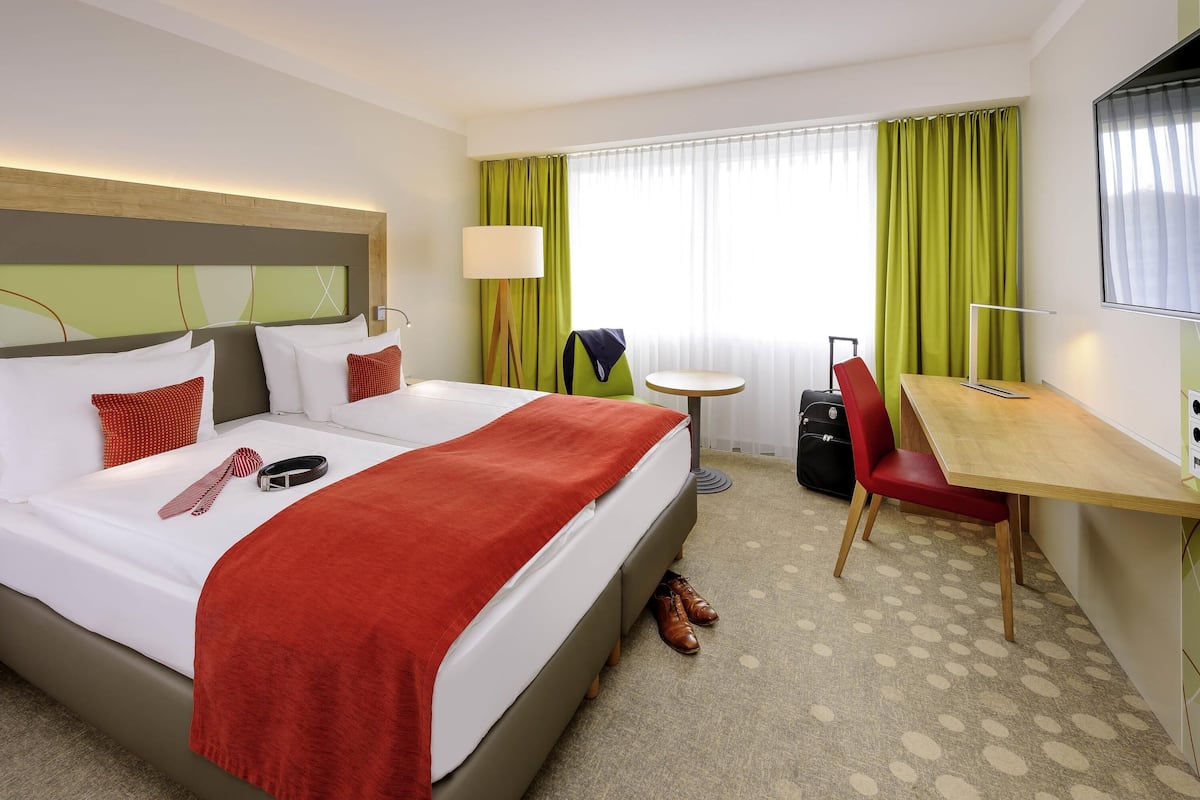Minibar, in-room safe, desk, blackout curtains