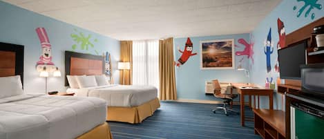 In-room safe, desk, blackout curtains, iron/ironing board