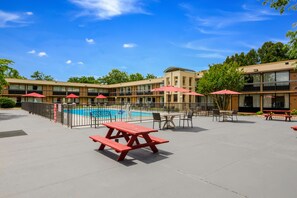 Seasonal outdoor pool