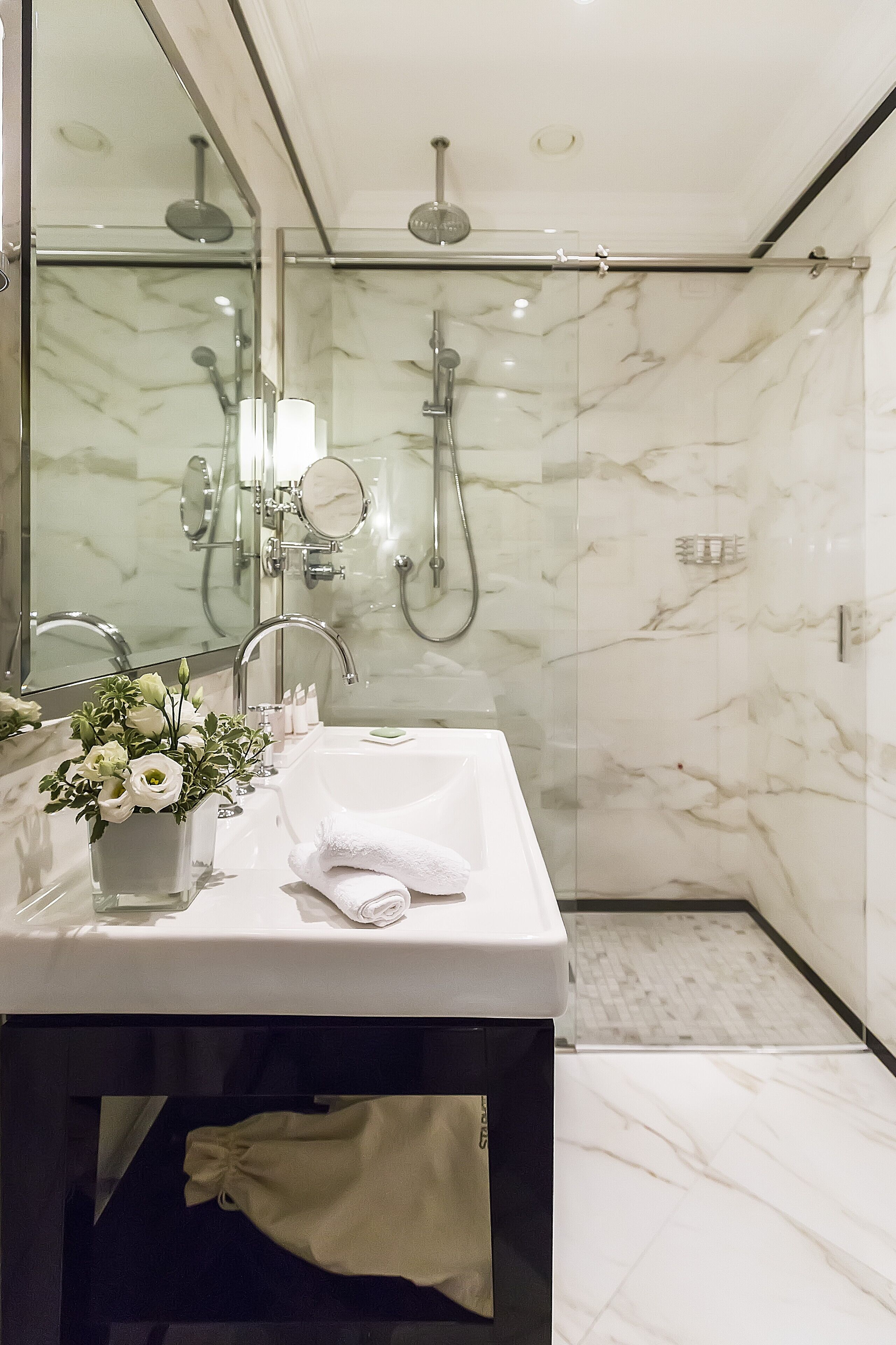 hair dryer, bathrobes, slippers, bidet