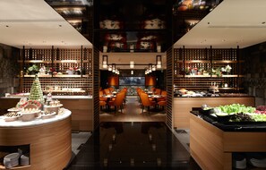 Deluxe-Zimmer, 1 King-Bett | Restaurant