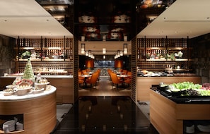 Deluxe-Zimmer, 1 King-Bett | Restaurant