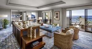 Hypo-allergenic bedding, in-room safe, desk, laptop workspace - Fairmont Orchid (Kohala Coast)