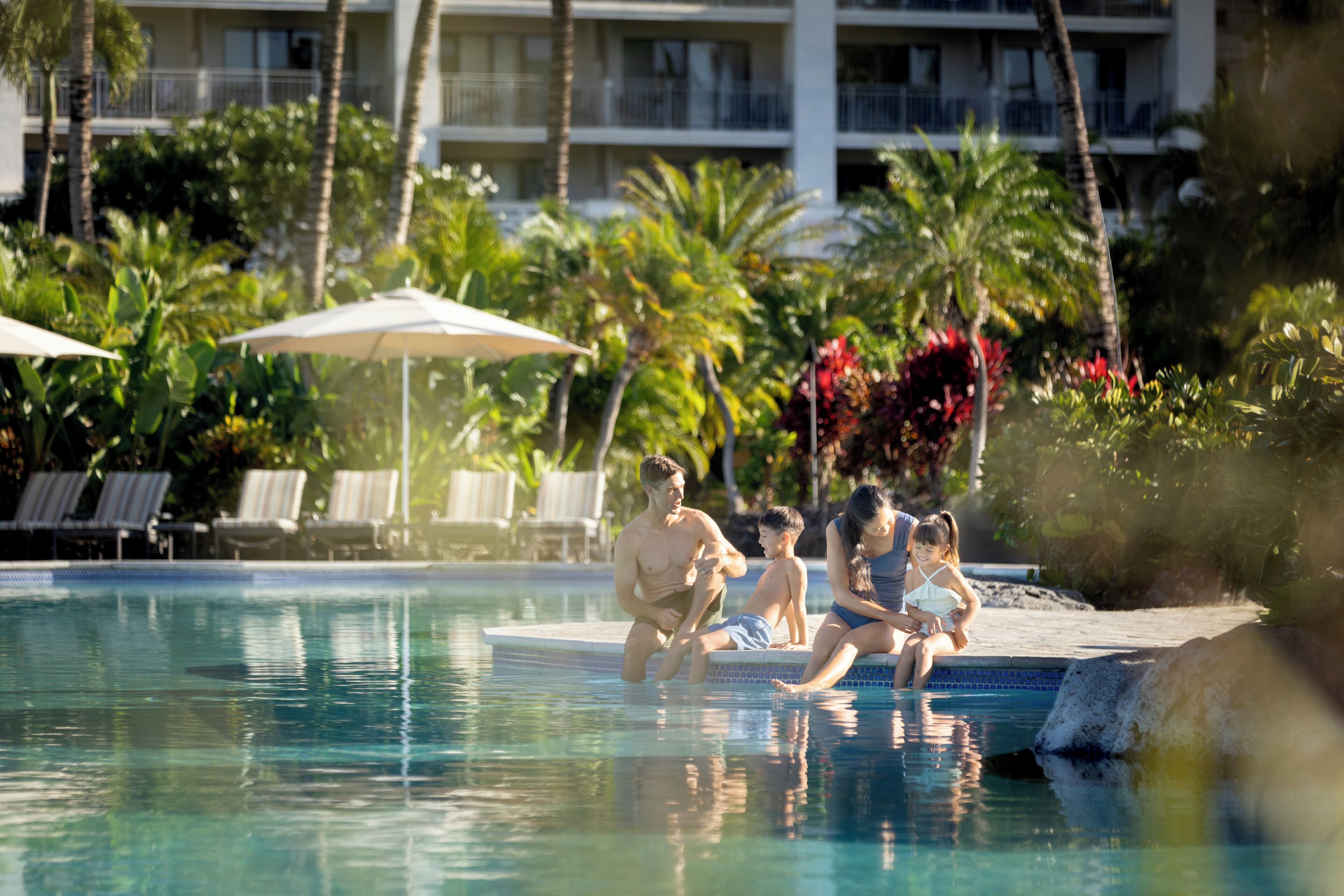 Outdoor pool, cabanas (surcharge), pool umbrellas