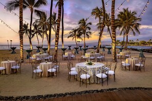 Espace banquet en plein air