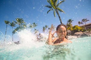 Outdoor pool, cabanas (surcharge), pool umbrellas