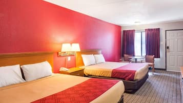 Desk, laptop workspace, rollaway beds, free WiFi