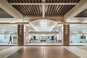 Hotel entrance at Ala Moana Hotel by Mantra