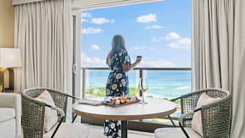 Suite, 1 Schlafzimmer, Meerblick | Ausblick vom Zimmer