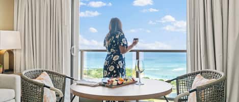 Suite, 1 Schlafzimmer, Meerblick | Ausblick vom Zimmer