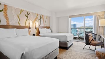 Premium bedding, in-room safe, desk, blackout curtains