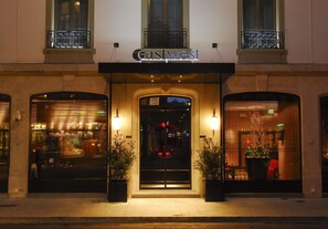 Entrada de la propiedad