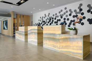 Reception area at AC Hotel by Marriott San Juan Condado