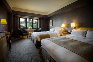 Deluxe Twin kamer, uitzicht op haven | Kameruitzicht