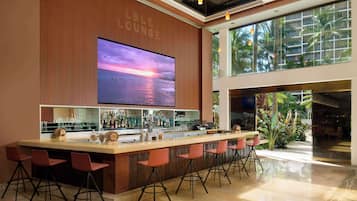 3 bars, lounge dans le hall