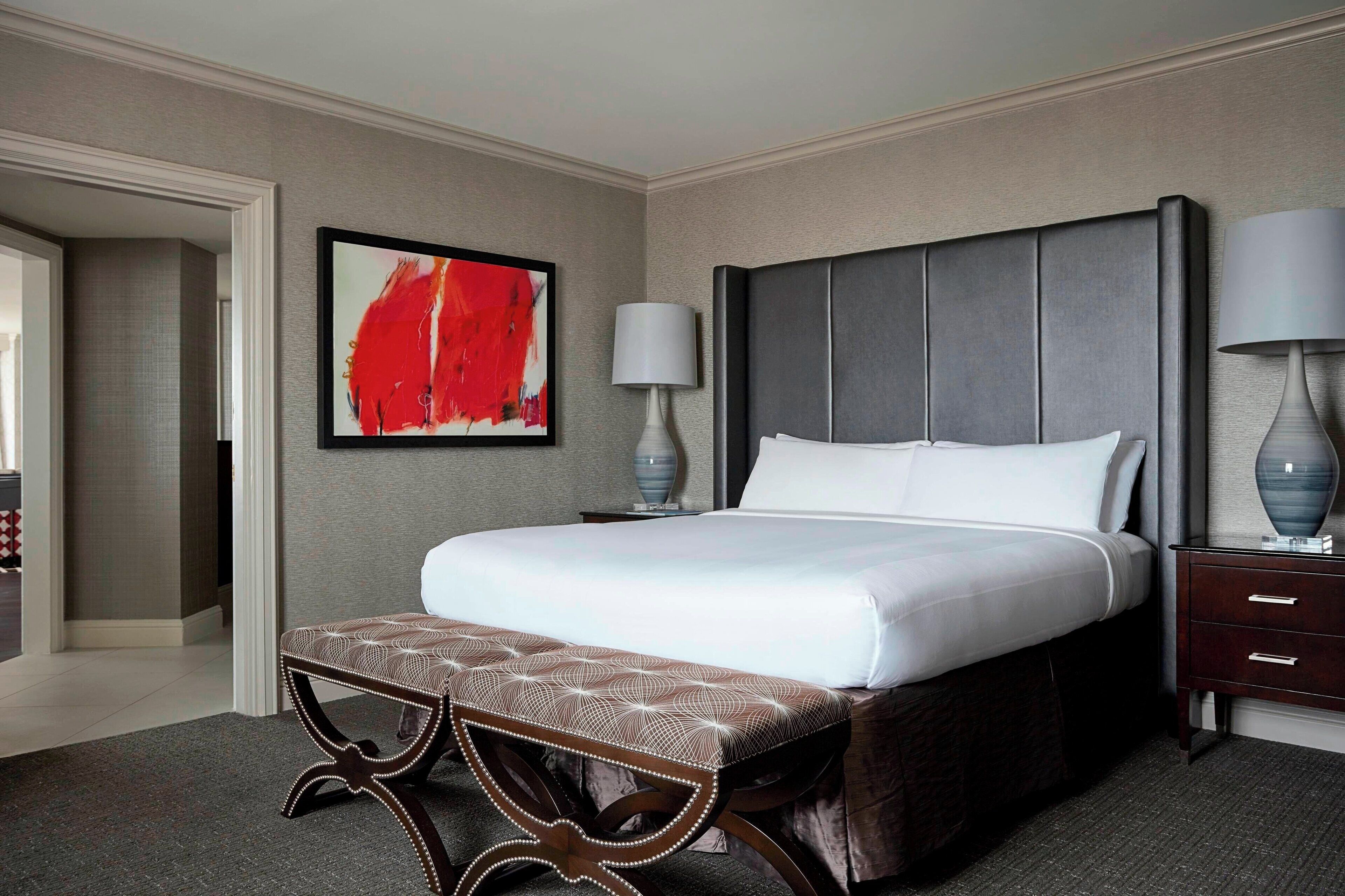 In-room safe, desk, laptop workspace, iron/ironing board