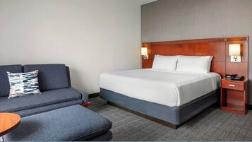 Room, 1 King Bed with Sofa bed | In-room safe, desk, laptop workspace, blackout drapes