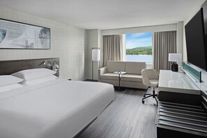 Premium bedding, pillow-top beds, in-room safe, desk