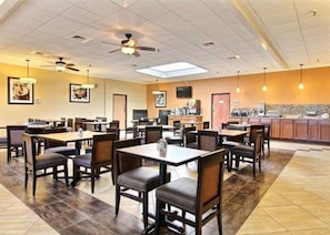 Free continental breakfast