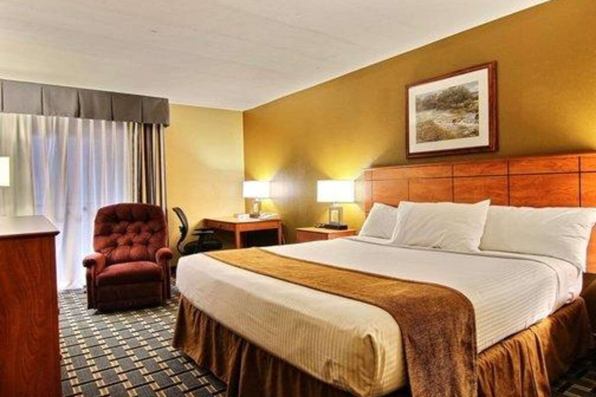 standard room, 1 king bed, non smoking | desk, iron/ironing board, cots/infant beds, rollaway beds