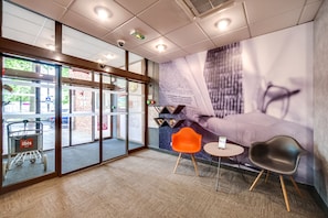 Interior entrance