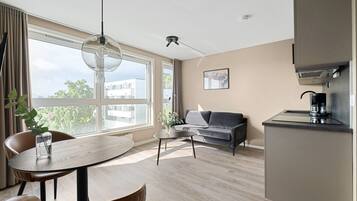 Superior Apartment, 1 Bedroom | 2 bedrooms, individually decorated, individually furnished, desk