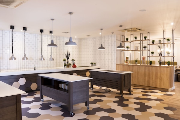 Daily buffet breakfast for a fee