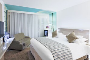 Privilege, Chambre Double Supérieure, 1 lit double | Literie de qualité supérieure, mini-bar avec articles gratuits