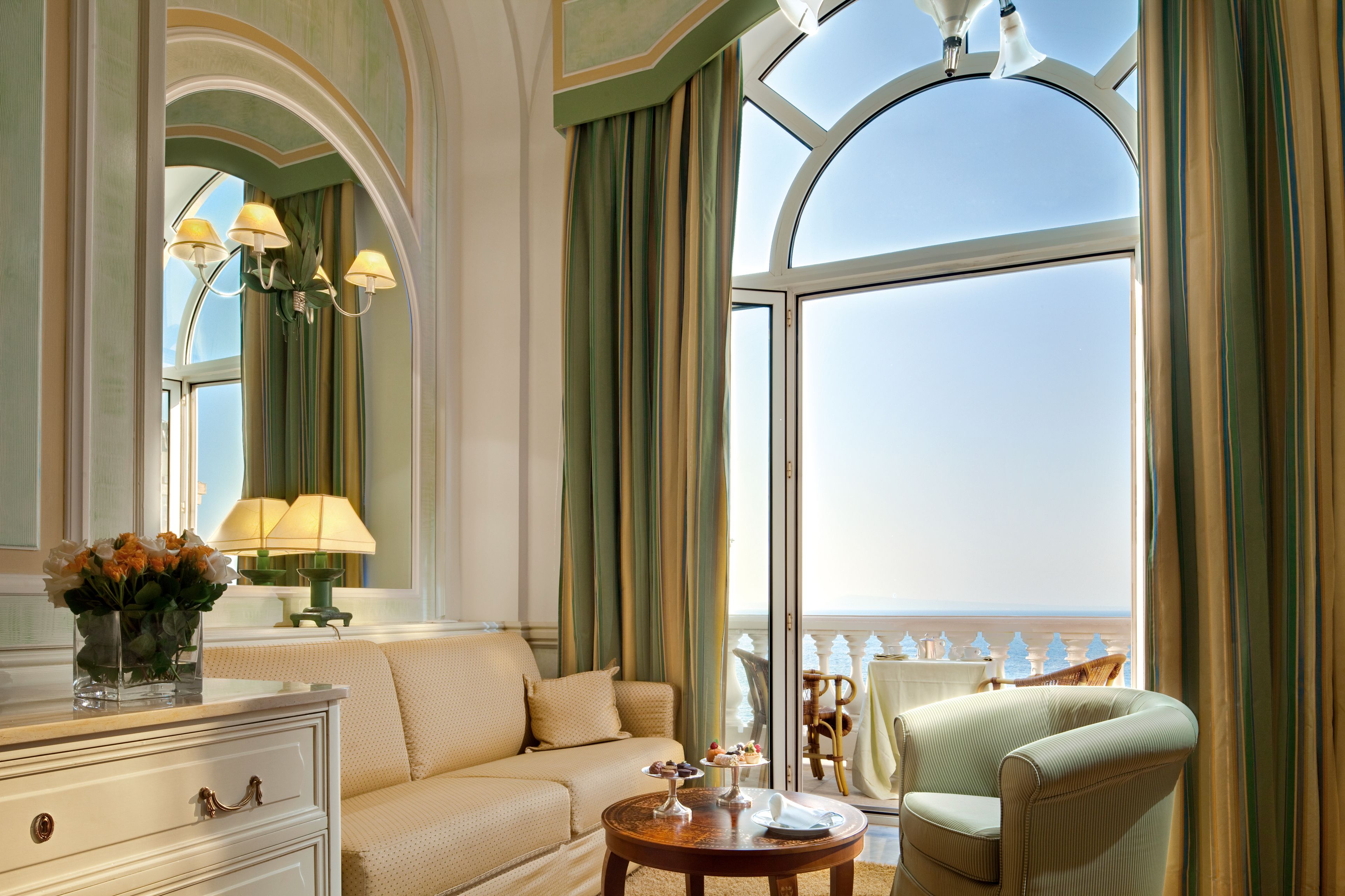 frette italian sheets, premium bedding, minibar, in-room safe