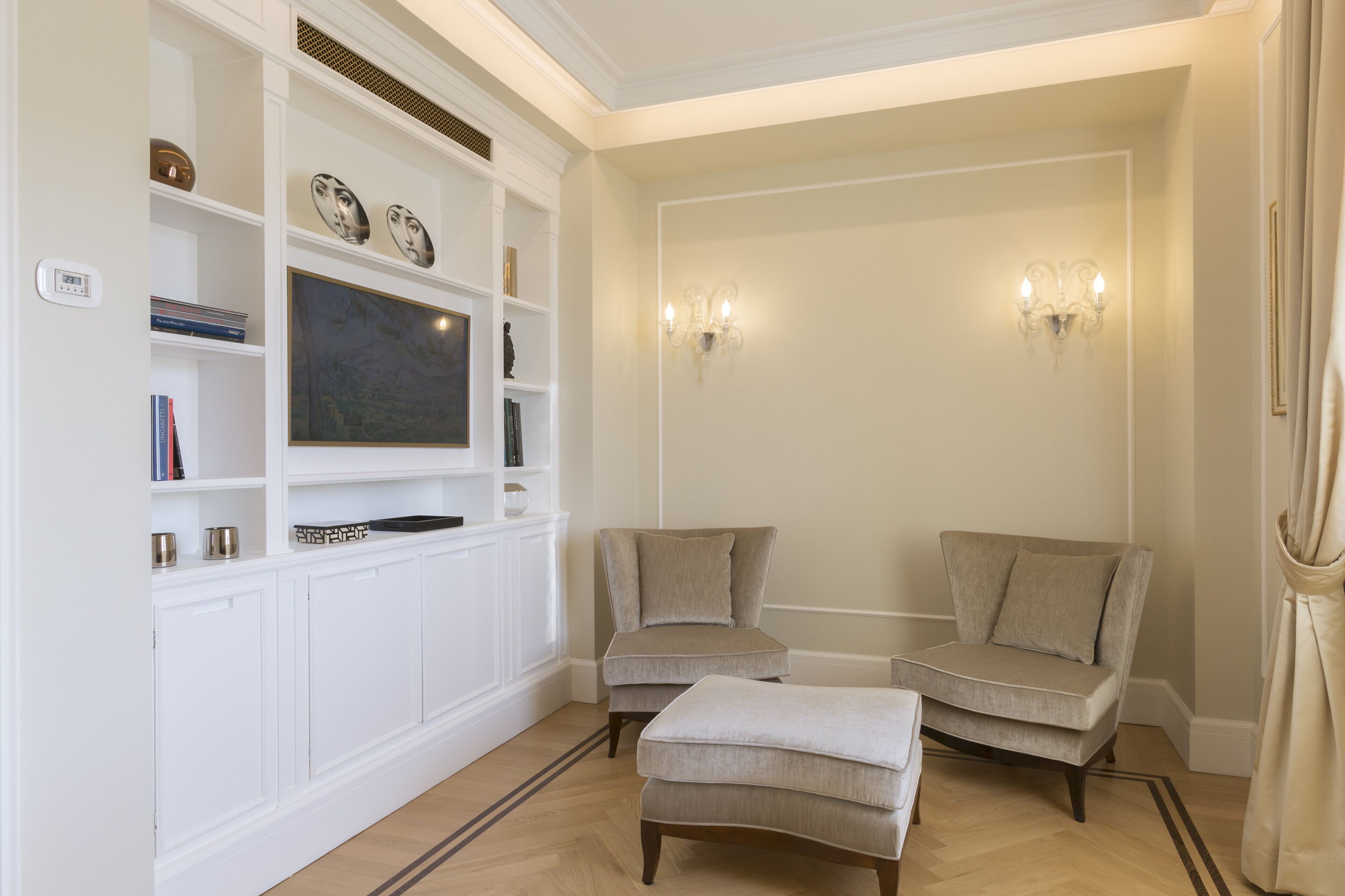 frette italian sheets, premium bedding, minibar, in-room safe