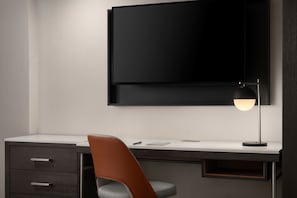 In-room safe, desk, iron/ironing board, free cribs/infant beds