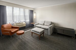 In-room safe, desk, iron/ironing board, free cribs/infant beds